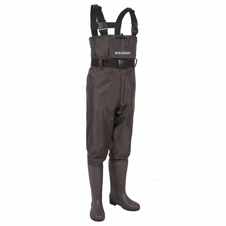 Fishing Pants Waterproof - Vissen Steltlopers Broek Overalls Met Laarzen