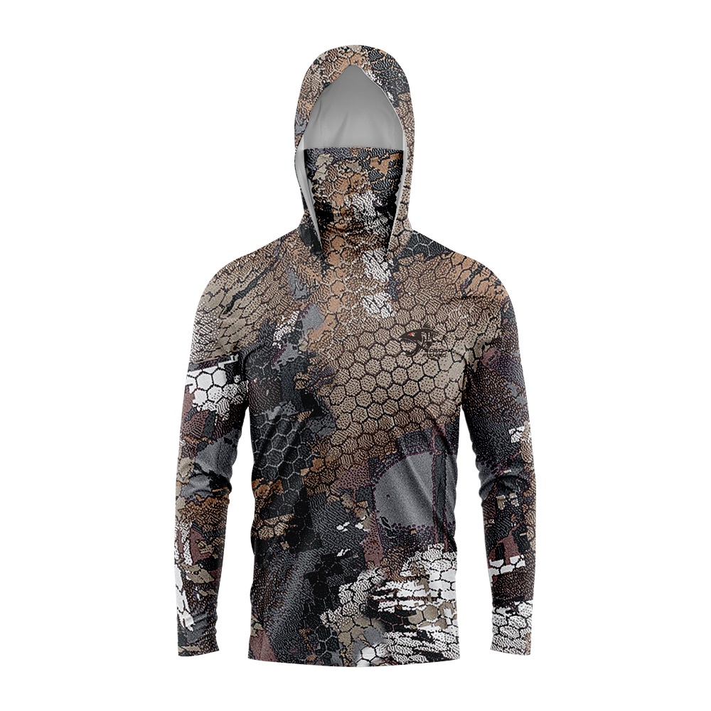 Fishing Hoodie - Huk New Gear Vissershirt Zomer Shirt