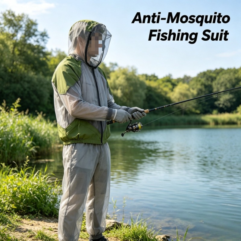 Outdoor muggenwerende pak met  - Fishing Gloves recensie en prijs