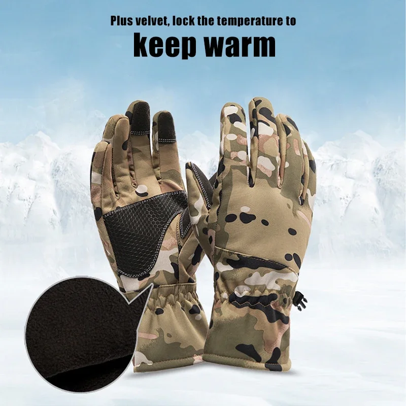 Winter waterdichte camouflage  - Fishing Gloves recensie en prijs